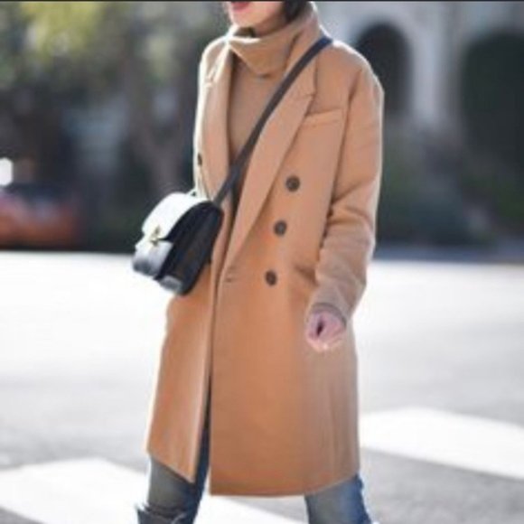 Banana Republic Jackets & Blazers - Banana Republic Camel brown wool blend long coat